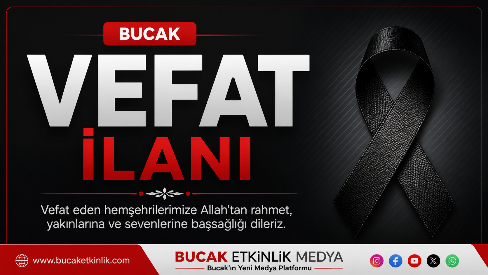 Bucak – Hüseyin Ali KORKMAZ(86) Vefat Etti