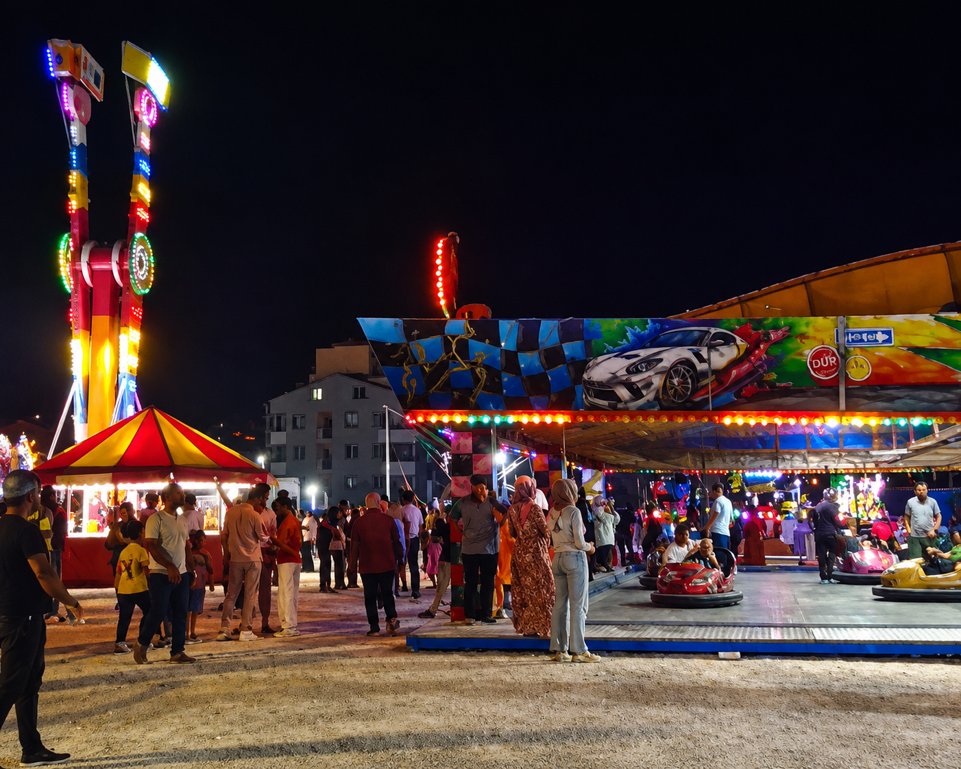 Bucak Lunaparkı Büyük İlgi Topladı